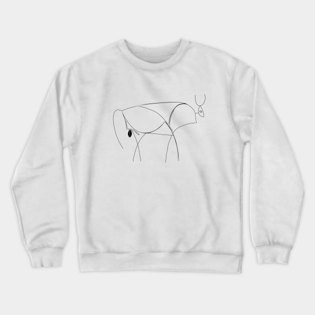 Pablo Picasso Crewneck Sweatshirt by Antho